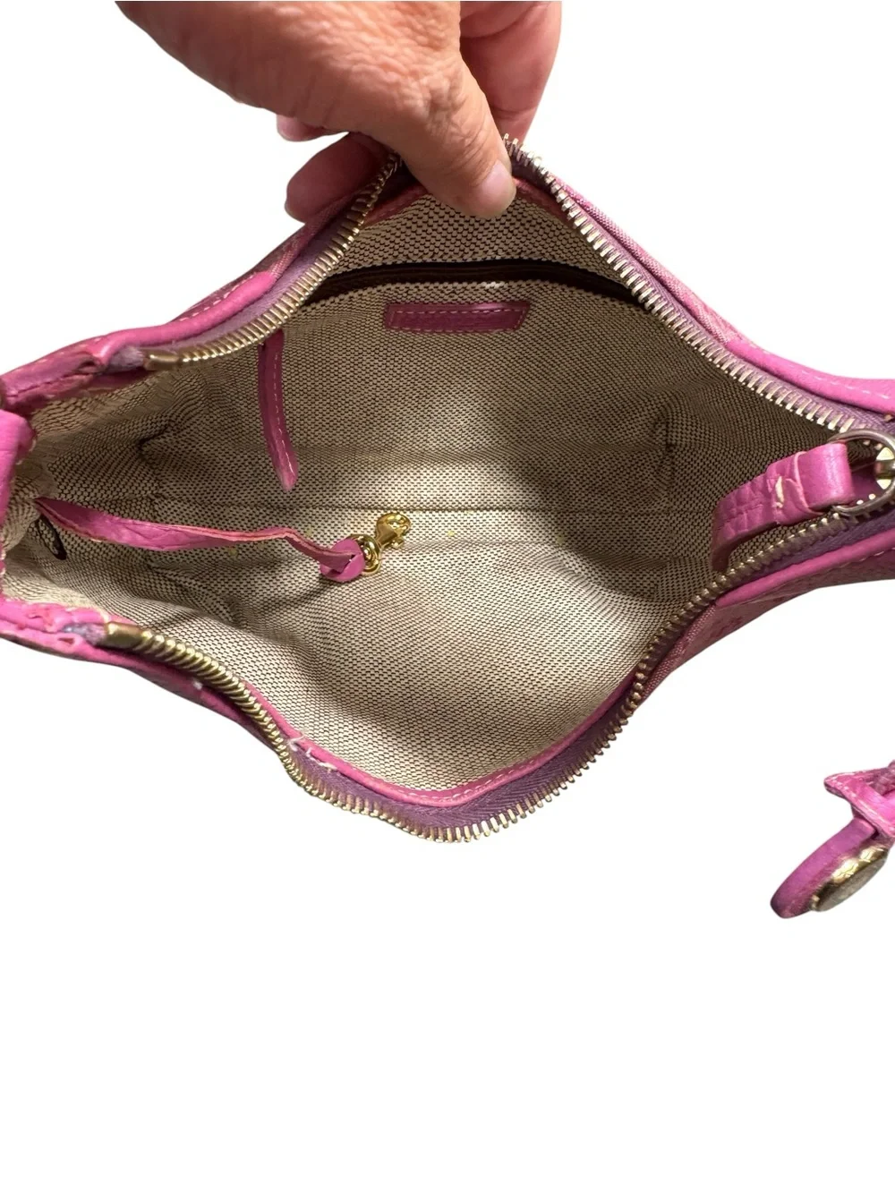 Dooney & Bourke Vintage Y2K Shoulder Baguette Hobo